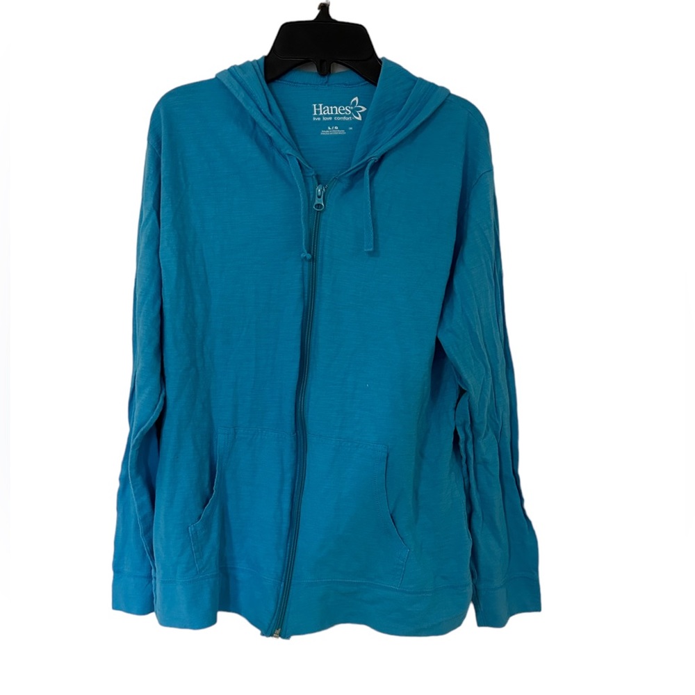 Hanes Women's Zip Up Hoodie Size L/G